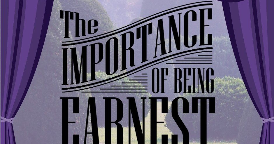 the importance of being earnest poster
